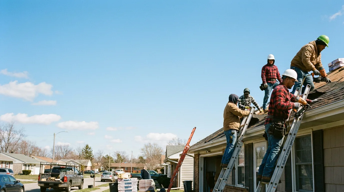 Roofing in Schlater, MS near me